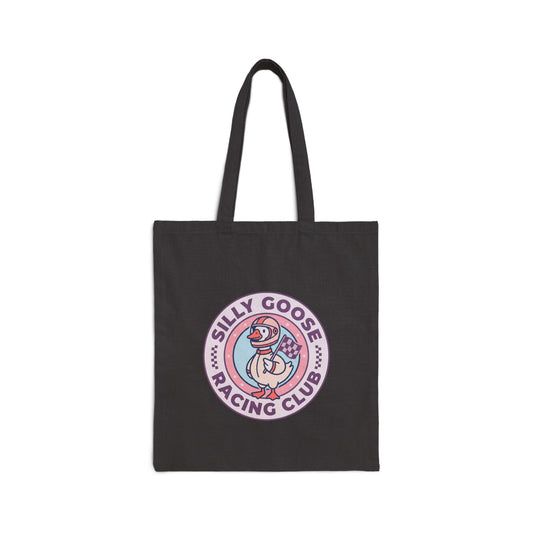 Cute Silly Goose Racing Gear Tote Bag