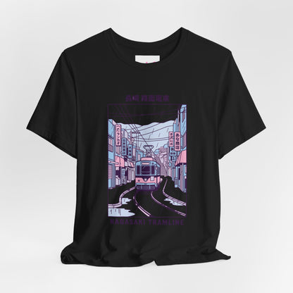Cute Nagasaki Graphic T-Shirt | Japanese City Illustration