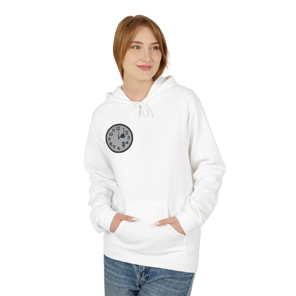Cute Clock Graphic Hoodie — Cozy Clock Face Design