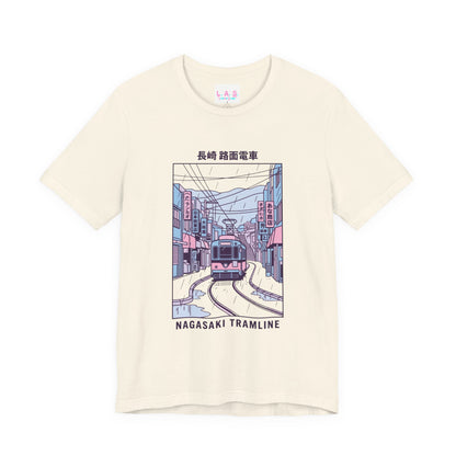 Cute Nagasaki Graphic T-Shirt | Japanese City Illustration