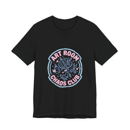 Art Chaos Pastel Tee | Abstract Paint Splatter T-Shirt