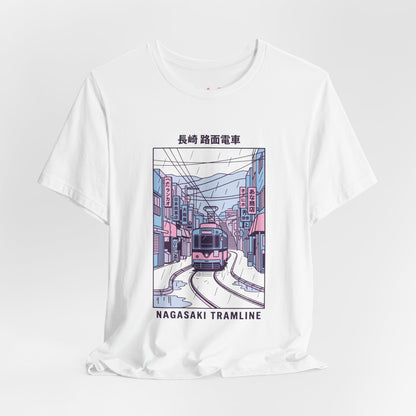 Cute Nagasaki Graphic T-Shirt | Japanese City Illustration