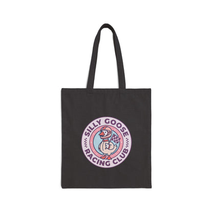 Cute Silly Goose Racing Gear Tote Bag