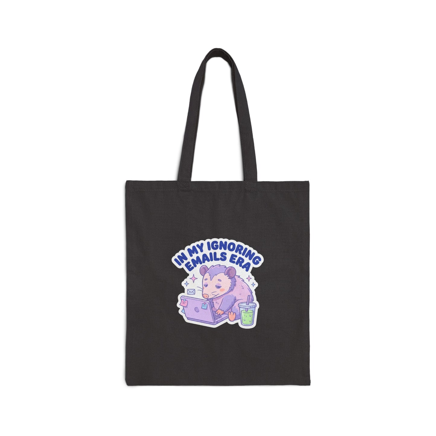 Cute Pastel Possum Laptop Canvas Tote Bag