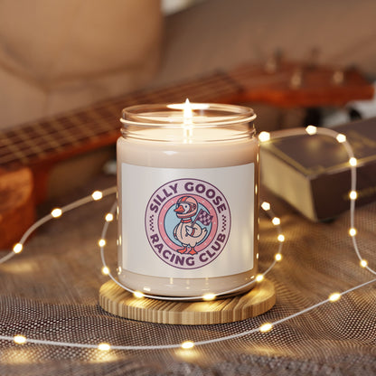 Silly Goose Racing Club Scented Soy Candle, 9oz