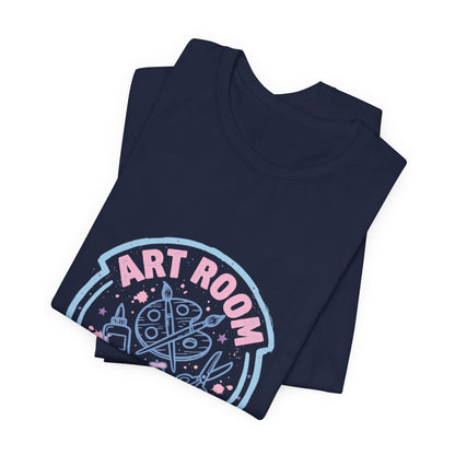 Art Chaos Pastel Tee | Abstract Paint Splatter T-Shirt
