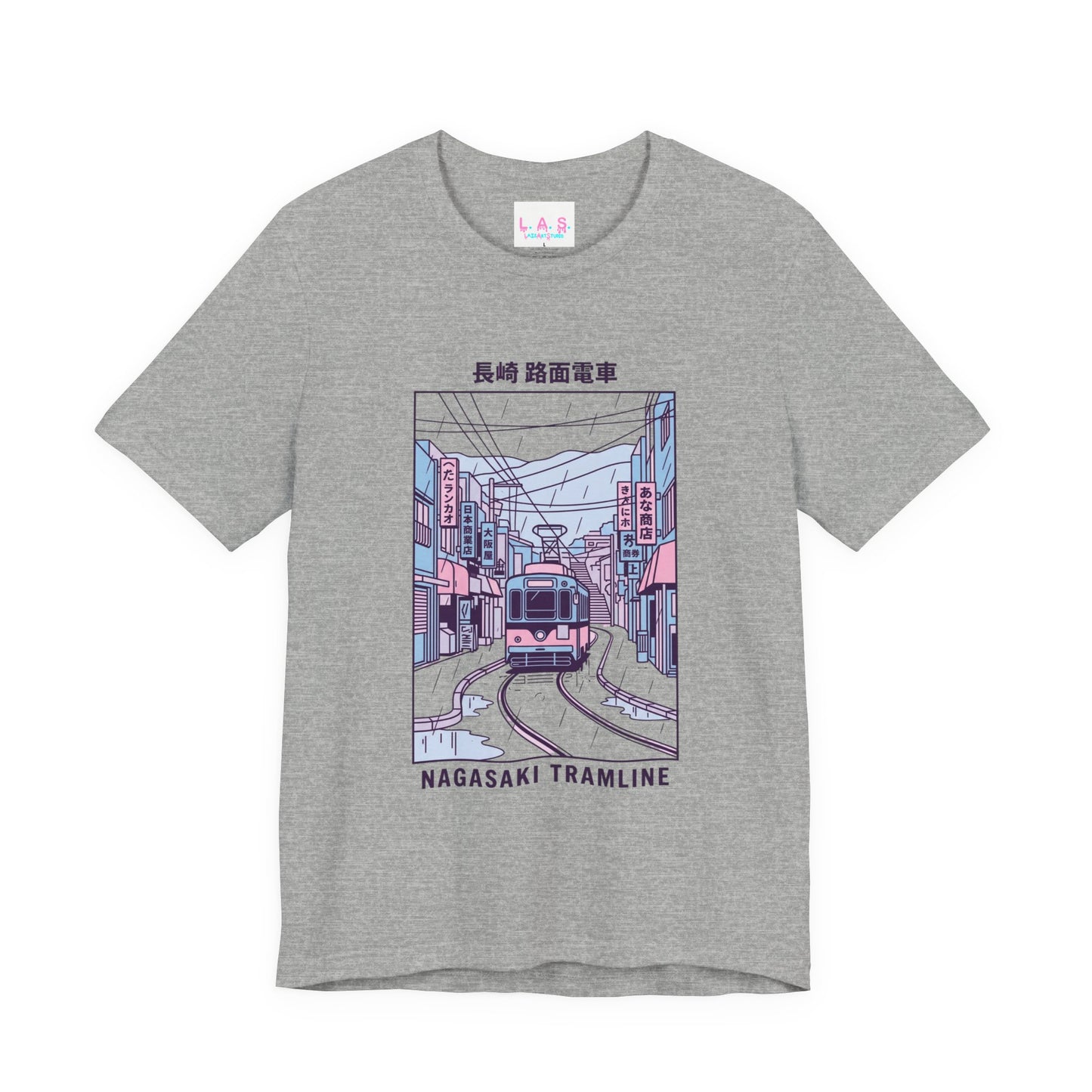 Cute Nagasaki Graphic T-Shirt | Japanese City Illustration