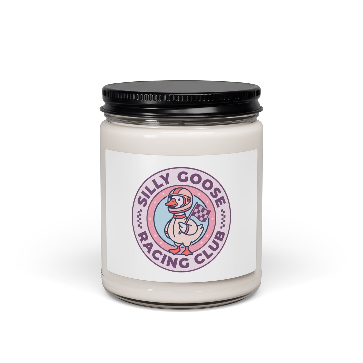 Silly Goose Racing Club Scented Soy Candle, 9oz