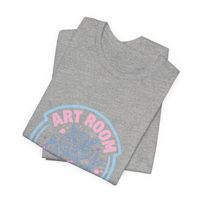 Art Chaos Pastel Tee | Abstract Paint Splatter T-Shirt