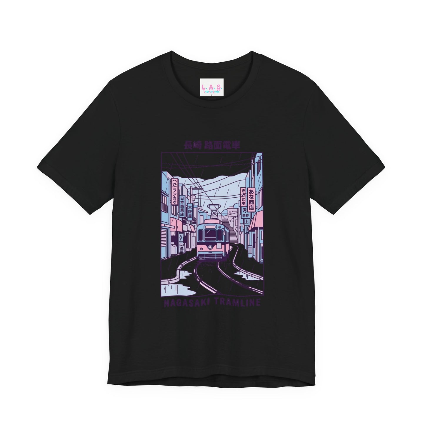 Cute Nagasaki Graphic T-Shirt | Japanese City Illustration