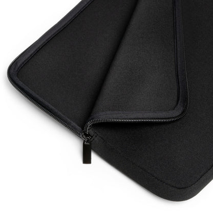 Sun On/Off Graphic Laptop Sleeve — Cool Sun Design
