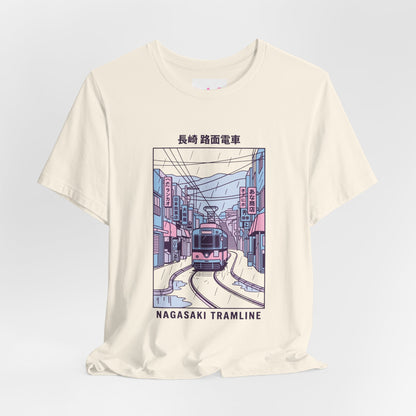 Cute Nagasaki Graphic T-Shirt | Japanese City Illustration